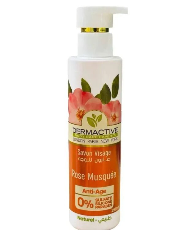 DERMACTIVE SAVON VISAGE SS ROSE MUSQUEE 250ML