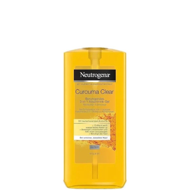 NEUTROGENA CALM CURUMA GEL APAISANT 3EN1 200ML *VAPO*