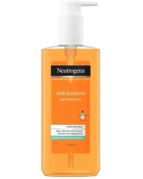 NEUTROGENA ANTI-BOUTONS GEL NETTOYANT 200ML *VAPO*