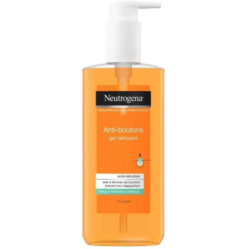 NEUTROGENA ANTI-BOUTONS GEL NETTOYANT 200ML *VAPO*