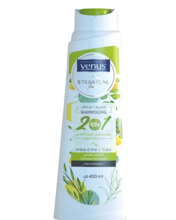 VENUS SHP BOTANICAL 2EN1 THE & YUZU 400ML *VERT*