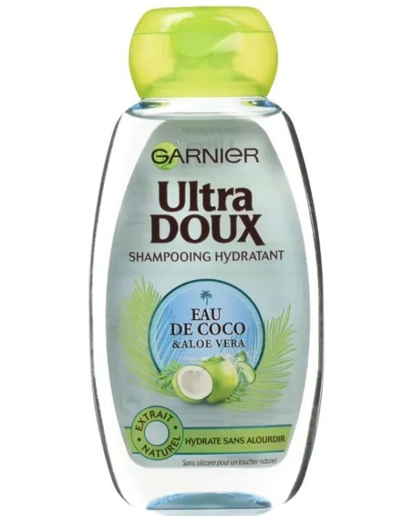 GARNIER ULTRA DOUX SHP EAU DE COCO & ALOE VERA 250ML