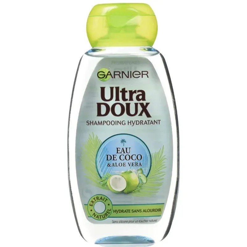 GARNIER ULTRA DOUX SHP EAU DE COCO & ALOE VERA 250ML