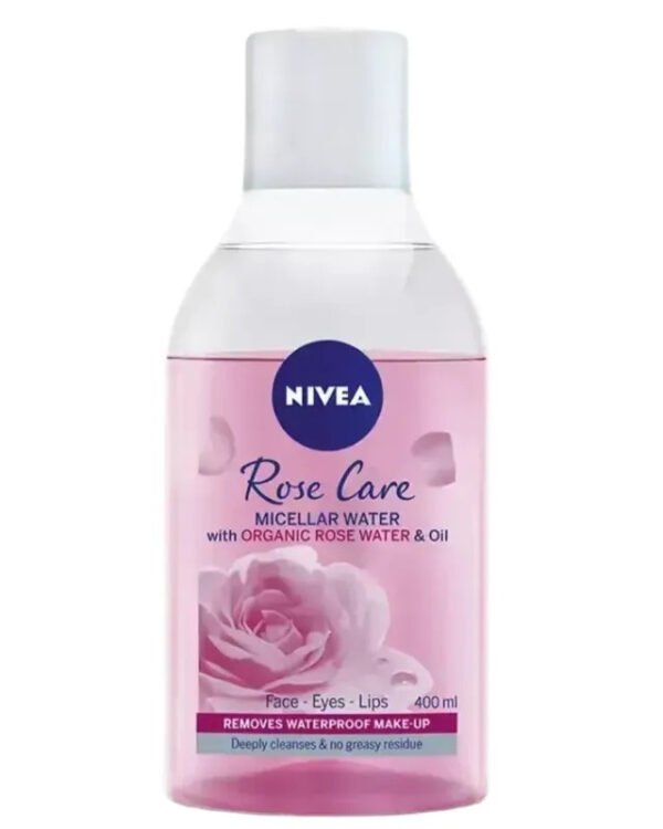 NIVEA ROSE CARE MICELLAR WATER IN OIL 400ML (PROMO)