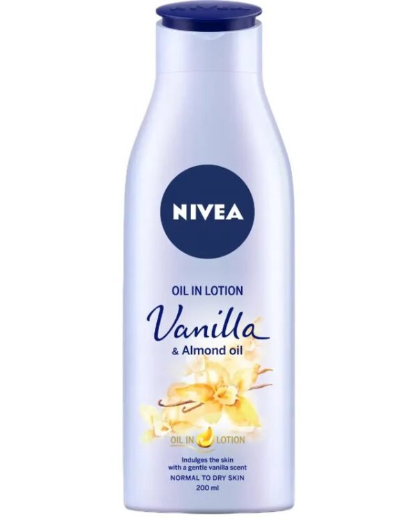 NIVEA BODY OIL LOTION VANILLA 200ML