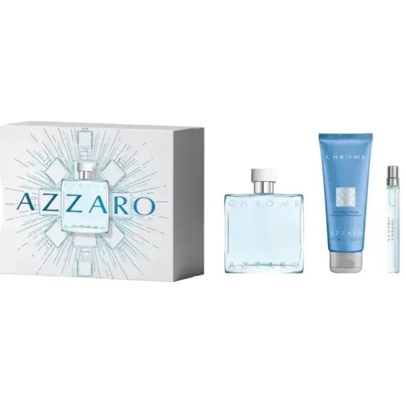 AZZARO CHROME COFFERET EDT 100ML