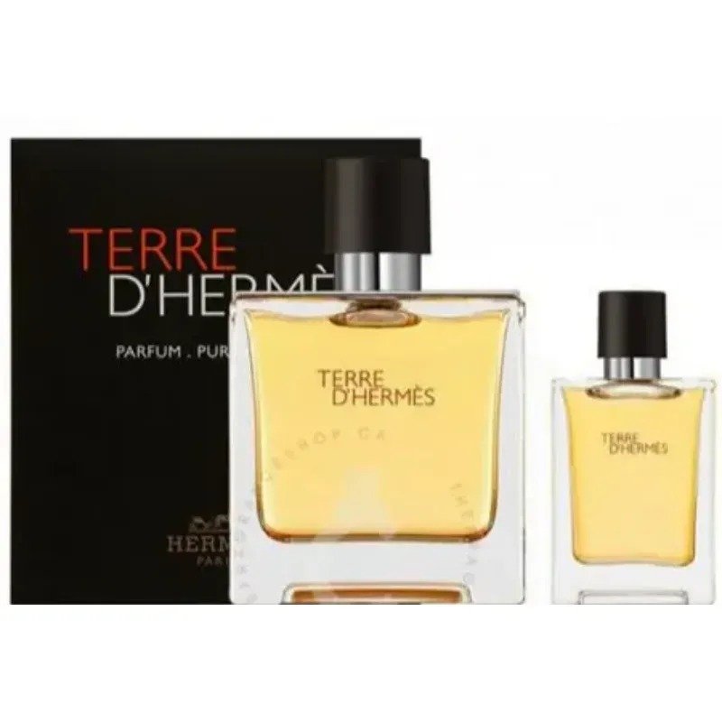 TERRE D'HERMES LE PARFUM PACK 2PCS 75ML+12.5ML