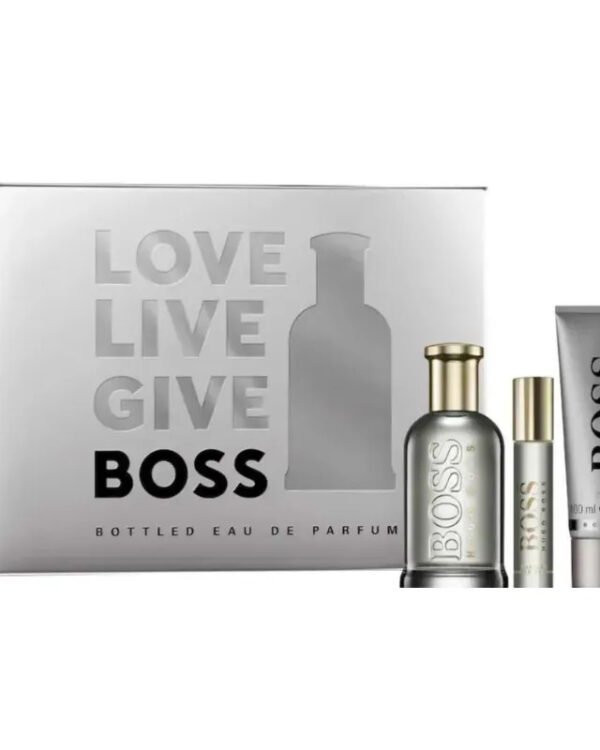 BOSS BOTTLED LE PARFUM COFFRET 3PCS 100ML+100ML+10ML