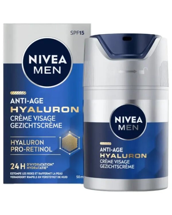 NIVEA MEN CREME VISAGE ANTI AGE HYALURON 50ML