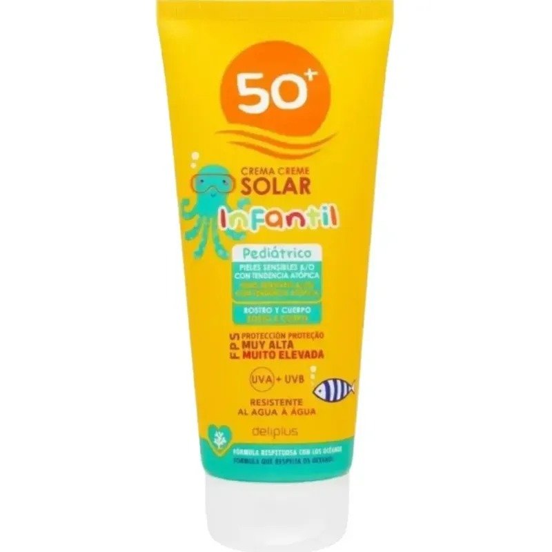 DELIPLUS SOLAR INFANTIL ECRAN TOTAL SPF50200ML