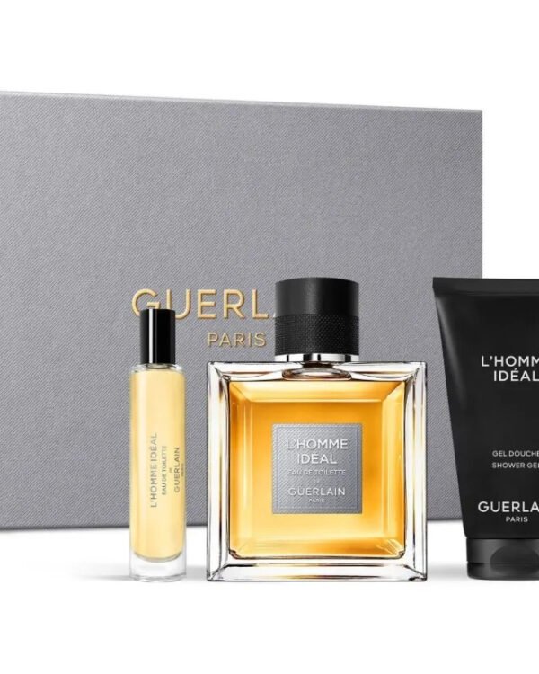 GUERLAIN L'HOMME IDÉAL COFFRET 3PCS EDT 100ML/10ML