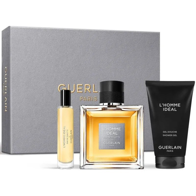 GUERLAIN L'HOMME IDÉAL COFFRET 3PCS EDT 100ML/10ML
