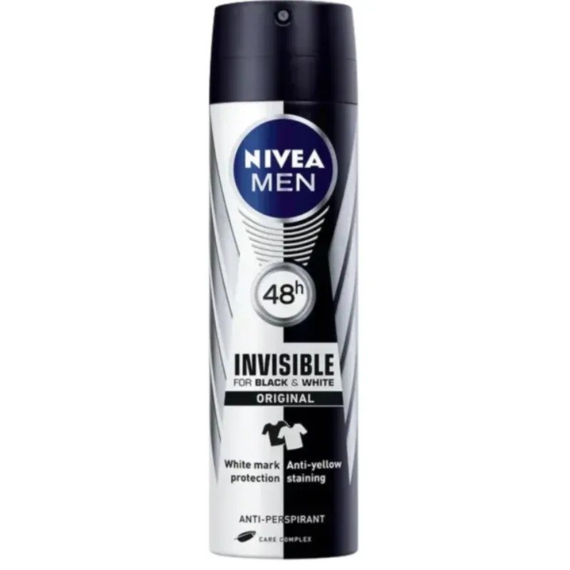 NIVEA MEN DEO B&W INVISIBLE ORIGINAL 150ML