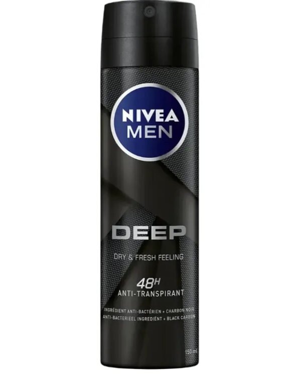 NIVEA MEN DEO DEEP CHARBON 150ML