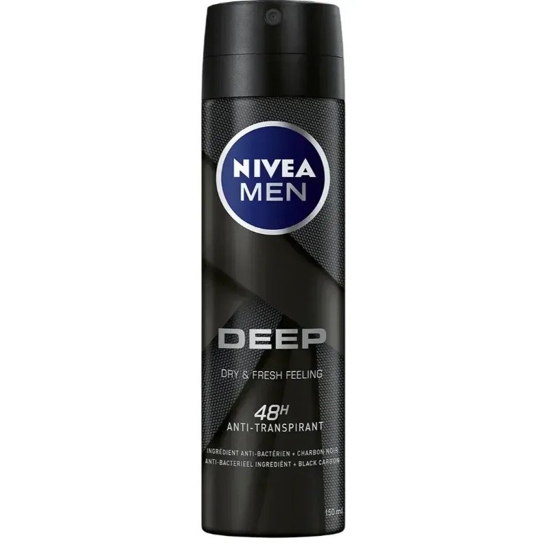NIVEA MEN DEO DEEP CHARBON 150ML