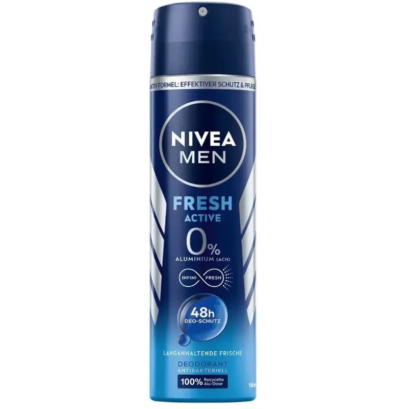 NIVEA MEN DEO FRESH ACTIVE 150ML *TURKISH*