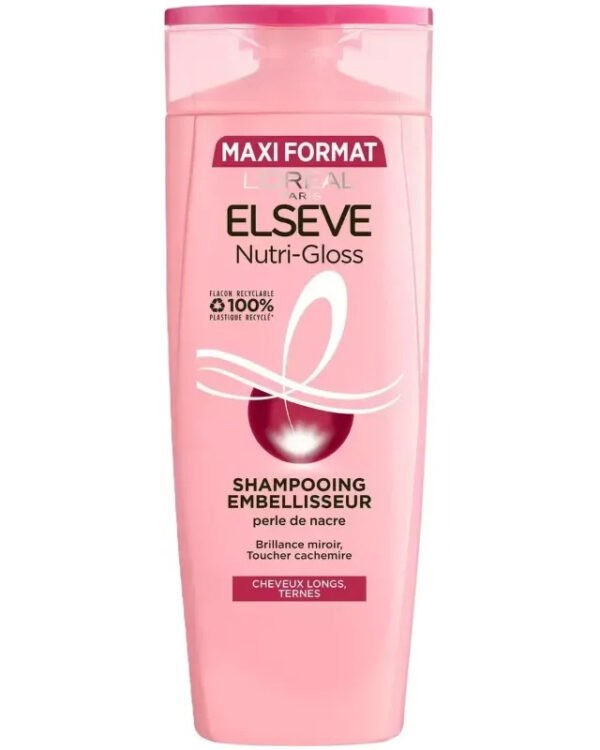 LOREAL ELSEVE ASHP NUTRI GLOSS 300ML *ROSE*