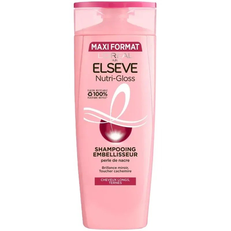 LOREAL ELSEVE ASHP NUTRI GLOSS 300ML *ROSE*