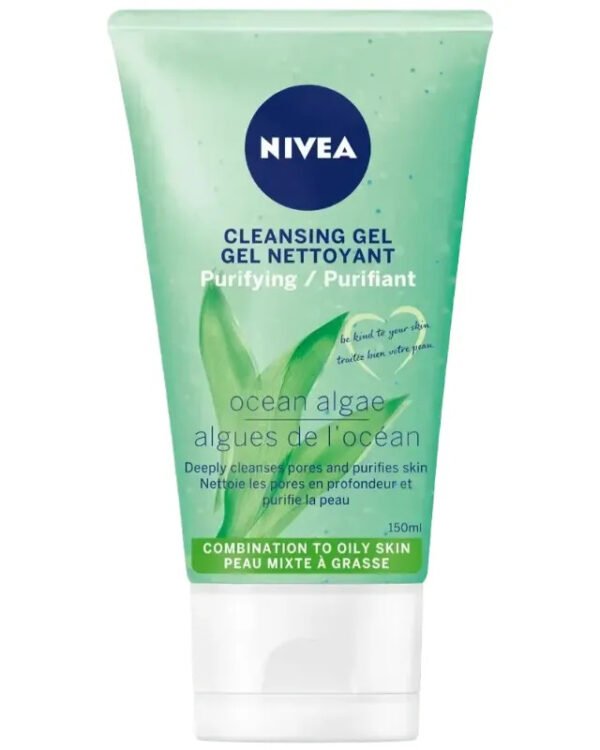 NIVEA FACE WASH PEAU MIXTE TUBE 150ML *VERT*