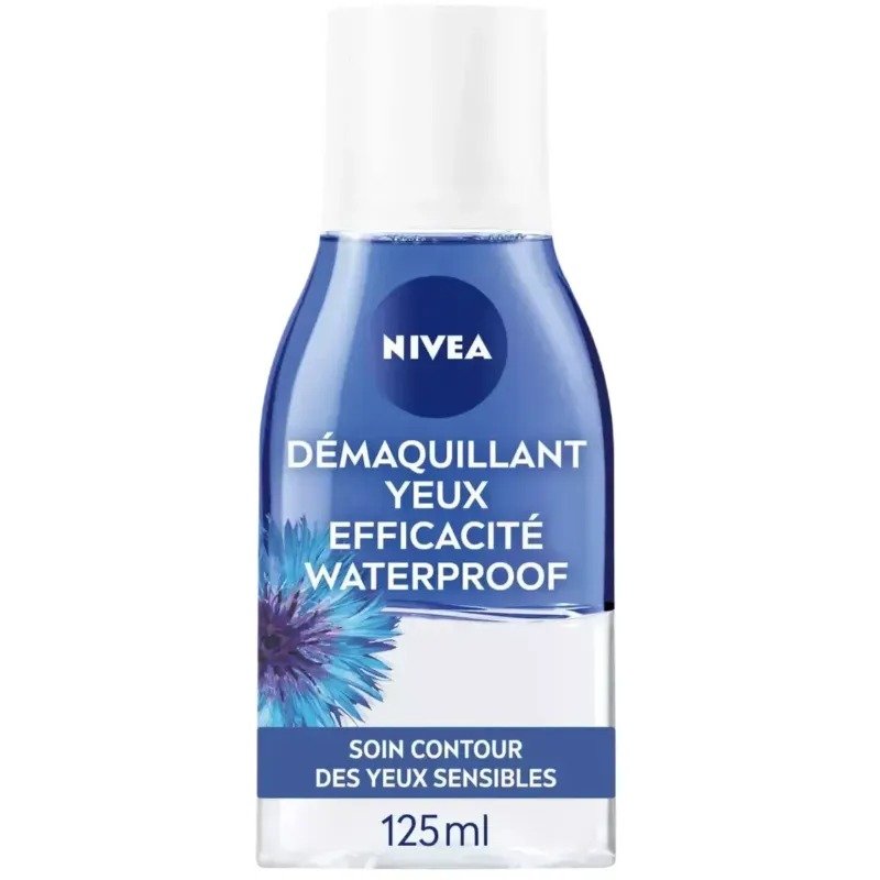 NIVEA DEMAQUILLANT YEUX BLEUET 125ML