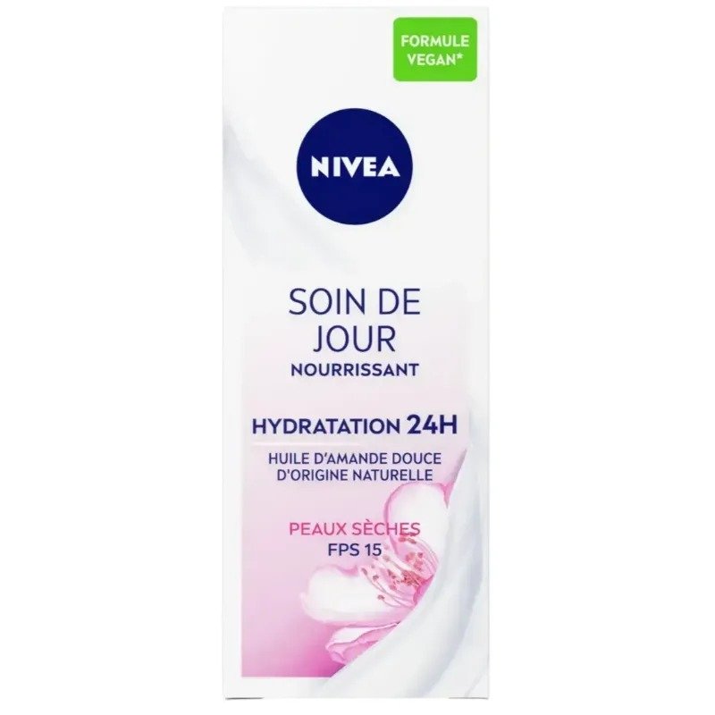 NIVEA SOIN DE JOUR AMANDE P. SECHE 50ML