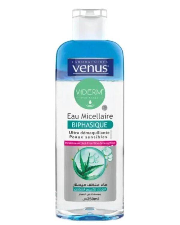 VENUS EAU MICELLAIRE BIPHASIQUE P. SENSIBLE 250ML