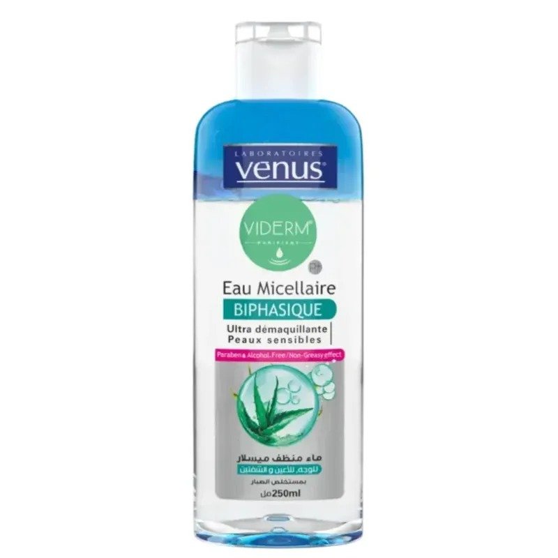 VENUS EAU MICELLAIRE BIPHASIQUE P. SENSIBLE 250ML