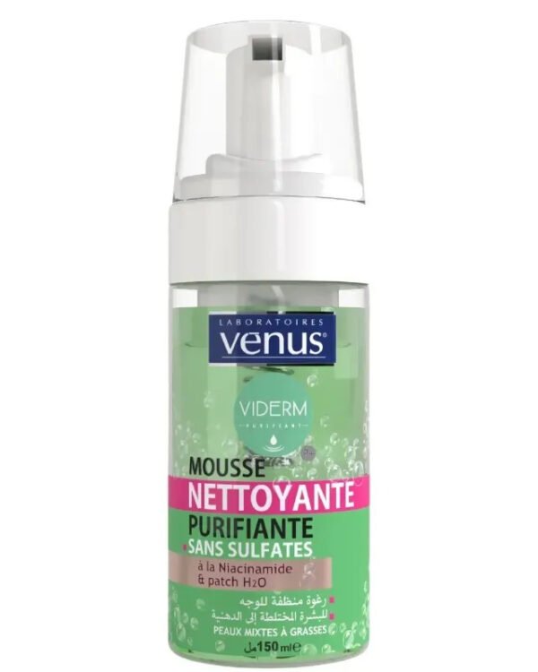 VENUS MOUSSE NETTOYANTE SS NIACINAMIDE 150ML *VERT*