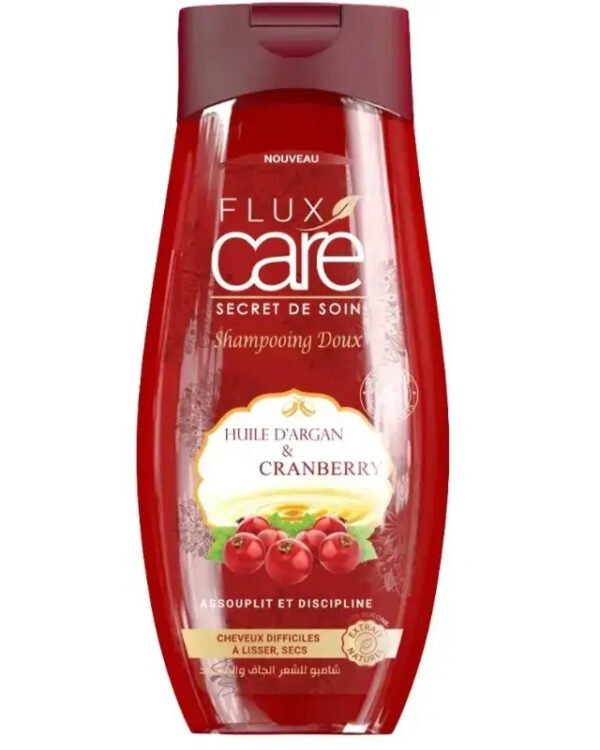 FLUX CARE SHP DOUX ARGAN CRANBERRY 265ML