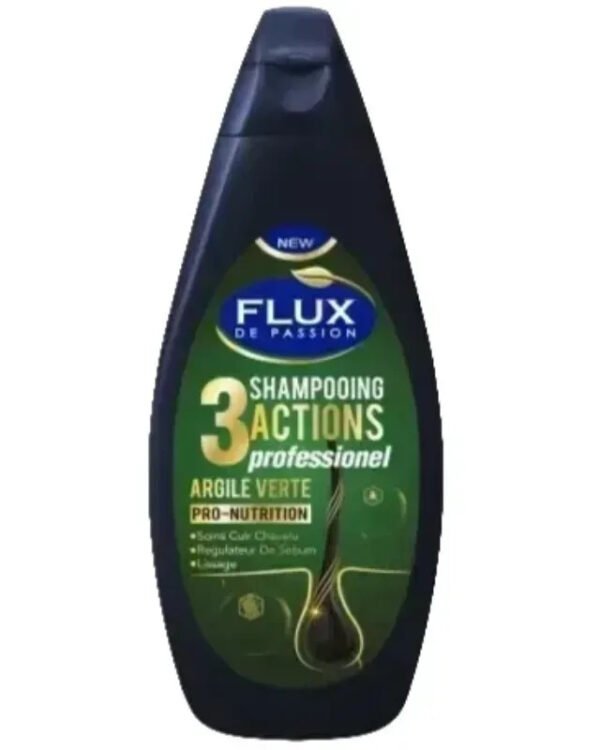 FLUX DE PASSION SHP 3 ACTIONS ARGILE VERTE 425ML