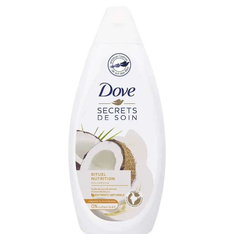 DOVE GELD RITUEL NUTRITION 500ML COCO -UNILV- 500ML