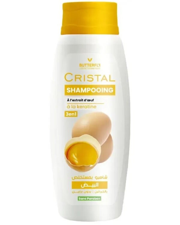 CRISTAL SHP 3EN1 OEUF 400ML *JAUNE*