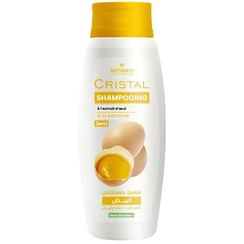 CRISTAL SHP 3EN1 OEUF 400ML *JAUNE*