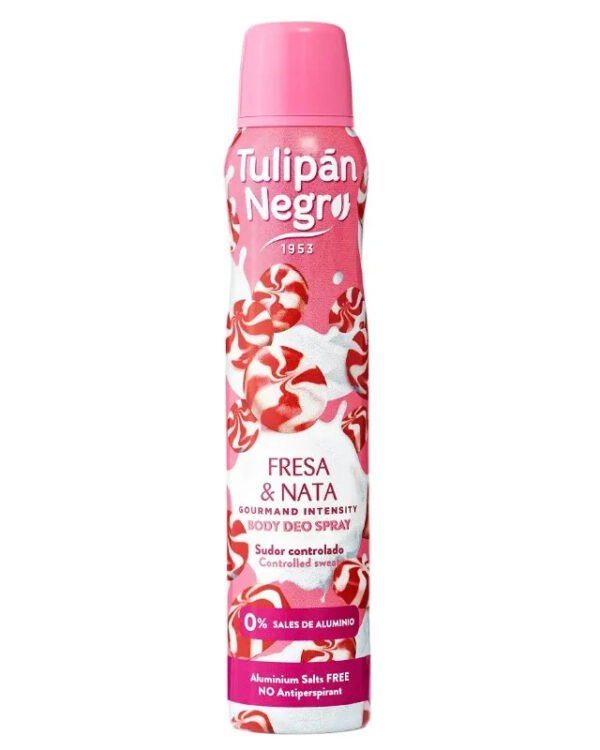 TULIPAN NEGRO DEO FRESA & NATA 200ML