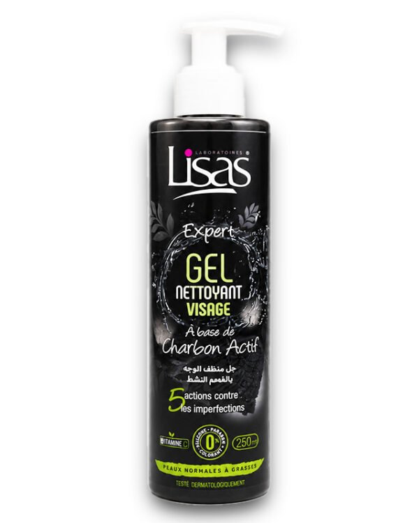 LISAS GEL NET CHARBON 250ML