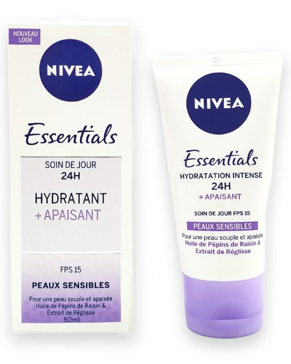 NIVEA ESSENTIALS SOIN JOUR APAISANT TUBE 50ML