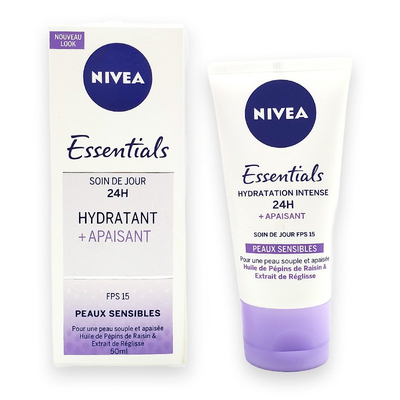 NIVEA ESSENTIALS SOIN JOUR APAISANT TUBE 50ML