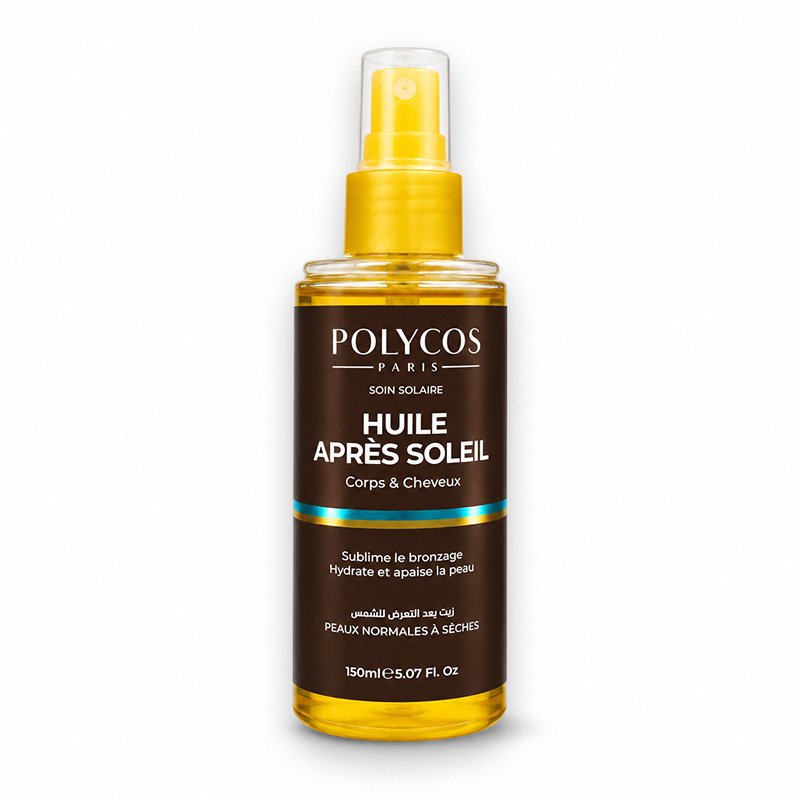 POLYCOS HUILE APRES SOLEIL CORPS CHEVEUX 150ML