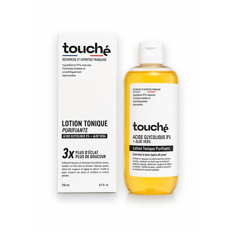 TOUCHE LOTION TONIQUE ACIDE GLYCOLIQUE 250ML