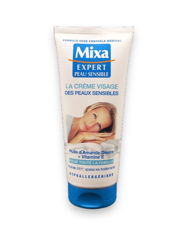 MIXA CREME VISAGE PEAUX SENSIBLES AMANDE & VIT E 100ML *TUBE*