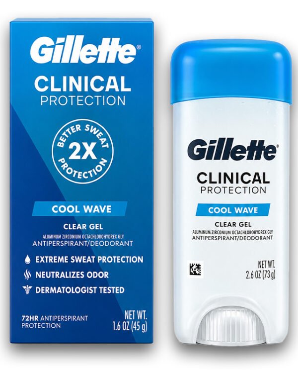 GILLETTE CLINICAL PROTECTION STICK BOITE 45G