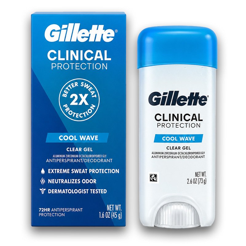 GILLETTE CLINICAL PROTECTION STICK BOITE 45G