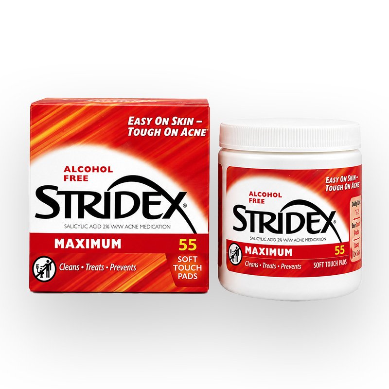 STRIDEX SOFT TEXTURED PADS ACNE MEDICATION