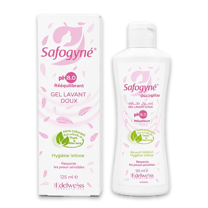 SAFOGYNE GEL LAVANT INTIME 125ML