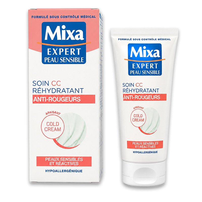 MIXA SOIN CC ANTI ROUGEURS 50ML