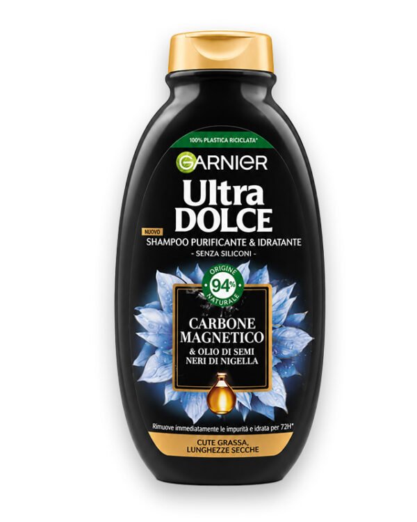 GARNIER ULTRA DOLCE SHP CARBONE MAGNETICO 250ML
