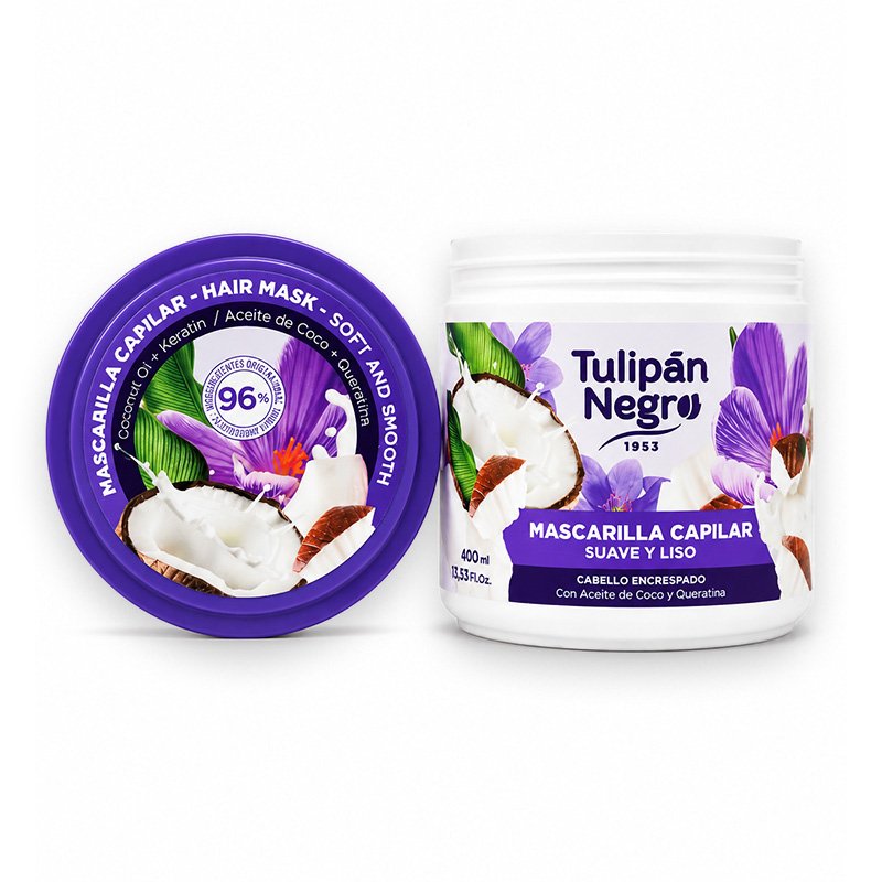 TULIPAN NEGRO MASQUE CHEV SUAVE Y LISO 400ML *MAUVE*