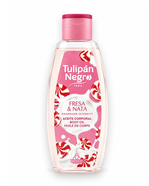 TULIPAN NEGRO HUILE CORPS FRESA & NATA 200ML