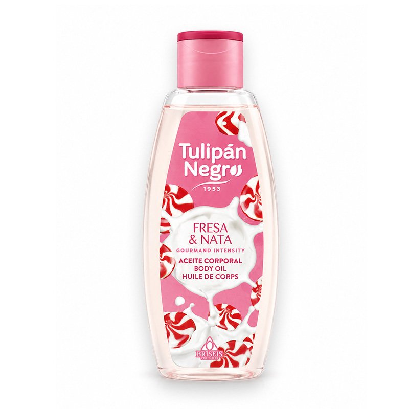 TULIPAN NEGRO HUILE CORPS FRESA & NATA 200ML