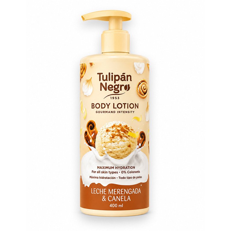 TULIPAN NEGRO BODY LOTION LECHE & CANELA 400ML